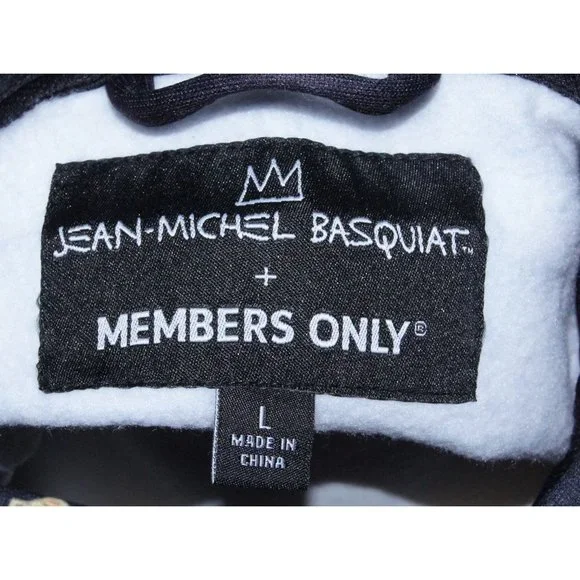 Jean Michel Basquiat X Members Only Hoodie - Picture 7 of 15